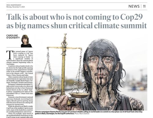 Indo Lady Justice COP Photo stunt November 2024